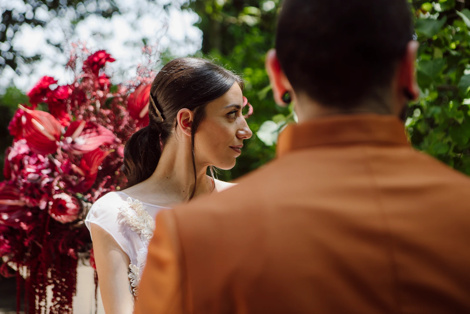 allestimento floreale matrimonio Badia di San Vittore, bouquet sposa Badia di San Vittore, fiori matrimonio Cingoli Marche